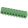Phoenix Contact MKDSN 1.5/9-5.08 Series 9-Contact PCB Terminal Block, 5.08 mm Pitch, 1 Row, 400V, Green 1729199