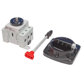 Craig & Derricott 3-Pole DIN Rail Isolator Switch IP65, 80A, 30 kW SD00803B