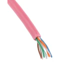 RS PRO Cat5 Ethernet Cable, 50 m, Red, U/UTP PVC Cable CAT5