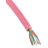 RS PRO Cat5 Ethernet Cable, 50 m, Red, U/UTP PVC Cable CAT5