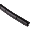 RS PRO Spiral Cable Wrap, Nylon Material, 8 mm Cable Diameter, 30 mm Maximum Bundle Diameter, 10 m Length 811-7702