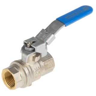 RS PRO Brass Threaded Downstream Exhaust Ball Valve 2 in BSP 14 Bar Steel Handle 812-5176