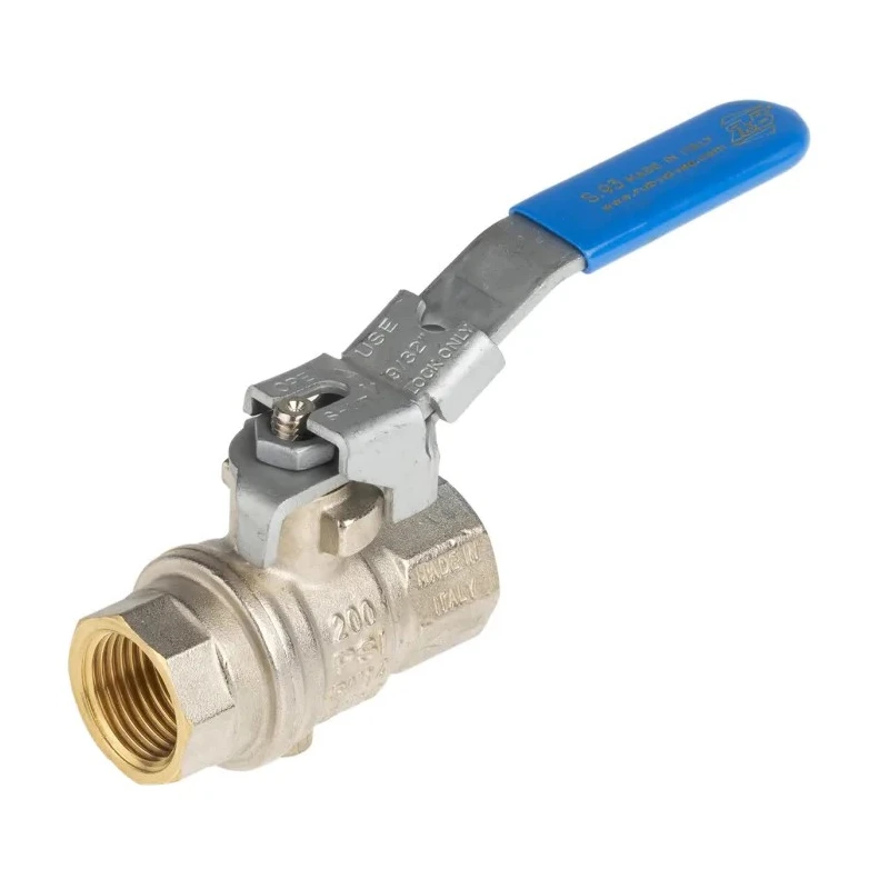 RS PRO Brass Threaded Downstream Exhaust Ball Valve 2 in BSP 14 Bar Steel Handle 812-5176
