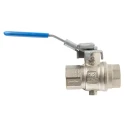 RS PRO Brass Threaded Downstream Exhaust Ball Valve 2 in BSP 14 Bar Steel Handle 812-5176