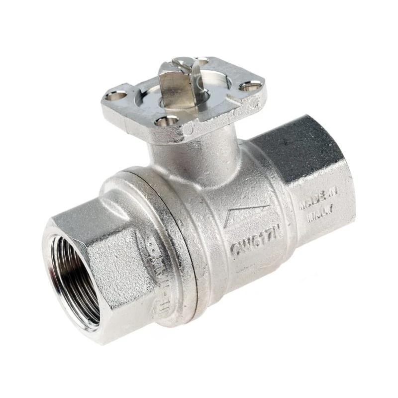 RS PRO Brass Threaded 2-Way Full Port Ball Valve 3/4 in, 40 bar, Female Threaded Connections 812-5239