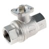 RS PRO Brass Threaded 2-Way Full Port Ball Valve 3/4 in, 40 bar, Female Threaded Connections 812-5239