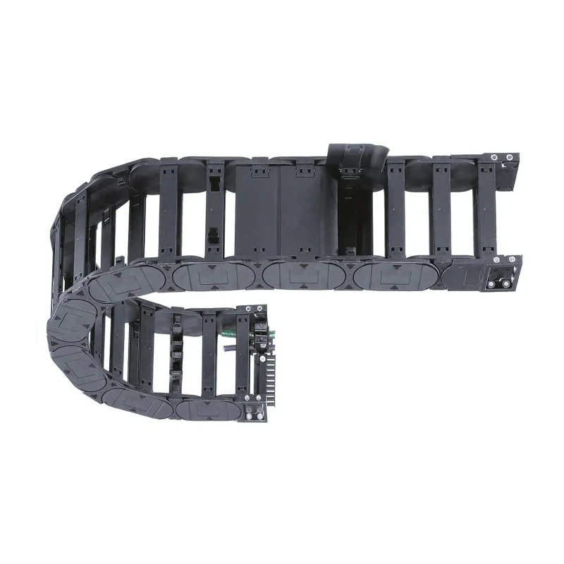 Igus Black Cable Trunking e-chain W126mm x D64 mm, Length 1 m, 150 mm Minimum Bend Radius, Igumid G Material W126mm