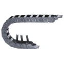 Igus Cable Trunking 66mm Width x 50mm Depth x 1m Length, 63mm Minimum Bend Radius, Black, Igumid GLW, Series 2600 W66mm