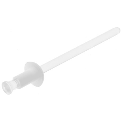 Essentra Nylon Clinch Rivet 4 mm, 6.4 mm Length, Polycarbonate Mandrel 379-9630