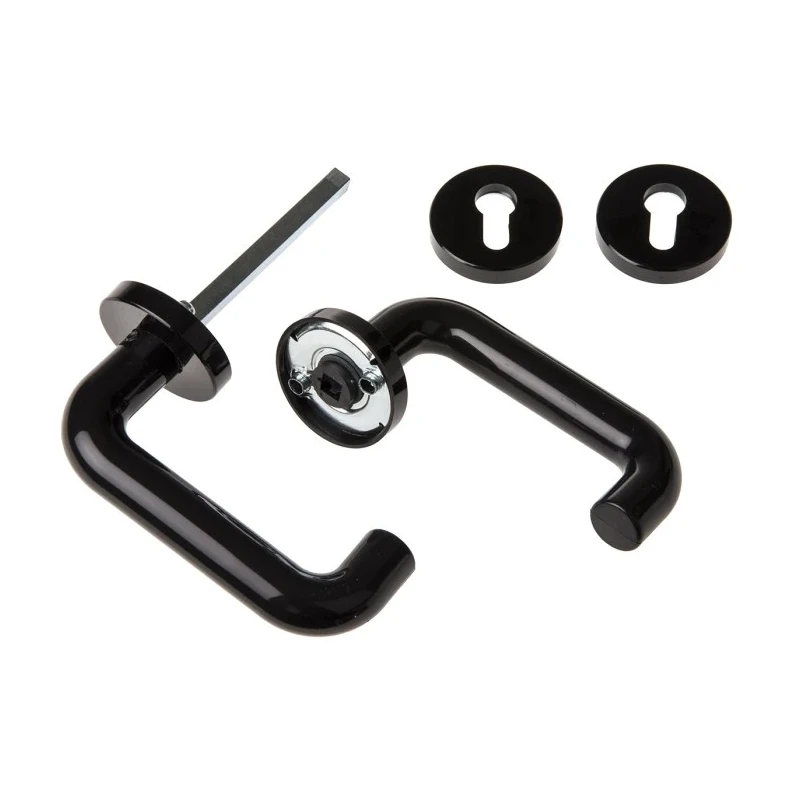 Steinbach & Vollman Black Polyamide Handle Kit for Drawer and Cabinet Applications 38 mm Fixing Centres 379-9078
