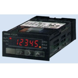 Omron LCD Digital Panel Multifunction Meter for Current and Voltage 22 mm x 44.8 mm K3GN