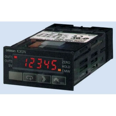 Omron LCD Digital Panel Multifunction Meter for Current and Voltage 22 mm x 44.8 mm K3GN