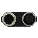 Phoenix Contact Straight Circular Connector Adapter 5 M12 Female 5 M12 60V 4A SAC-5PY-F/M-F VP SH 1419933