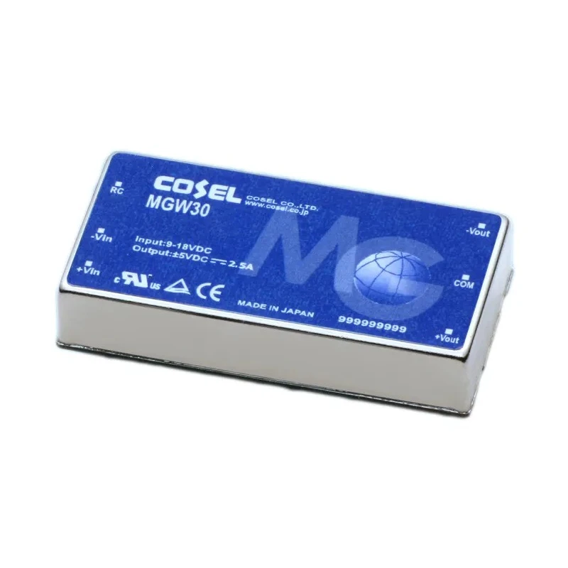 Cosel DC/DC Converter 30W 15V Output, 9V-18V Input, Through Hole Mount MGW301215