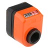 Elesa 5 Digit Mechanical Counter Clockwise Rotation Digital Position Indicator DD52R