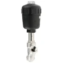 Burkert Angle Type Pneumatic Actuated Valve Stainless Steel 3/4 in 16 bar 178664