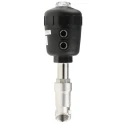 Burkert Angle Type Pneumatic Actuated Valve Stainless Steel 3/4 in 16 bar 178664