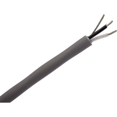Belden 8762NH Series Screened Twisted-Pair Data Cable 1 Pair 2 Cores 0.5 mm² 304 m Silver Sheath Low Smoke Zero 8762NH.00305