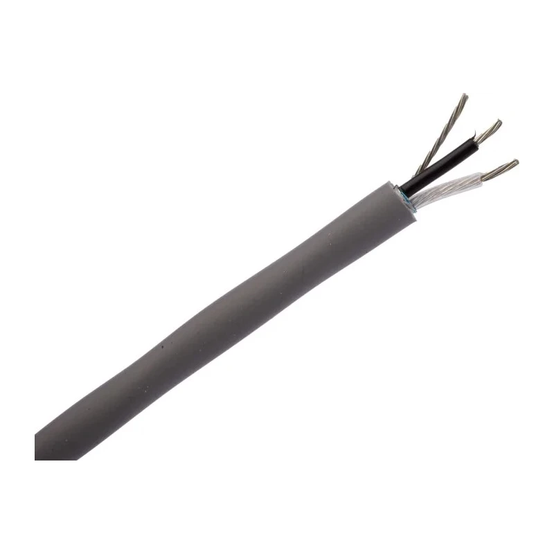 Belden 8762NH Series Screened Twisted-Pair Data Cable 1 Pair 2 Cores 0.5 mm² 304 m Silver Sheath Low Smoke Zero 8762NH.00305