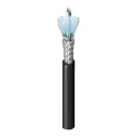 Belden 3107A Series Data Cable 2 Pairs 4 Cores 0.33 mm² 304 m Black Sheath Polyvinyl Chloride 3107A.00305