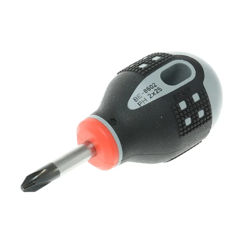 Bahco Stubby Screwdriver PH2 Tip 25 mm Blade 83 mm Overall BE8602