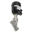 Burkert Pneumatic Angle Seat Valve Stainless Steel 16 bar 1/2 in 178682