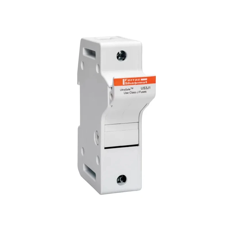 Mersen 30A Rail Mount Fuse Holder, 1P-Pole, 600V AC US3J1