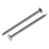 RS PRO Bright Steel Ring Shank Nail 50 mm x 2.65 mm, Annular, 500 g Bag 385-0353