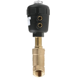 Burkert Angle Type Pneumatic Actuated Valve 16 bar 1 in 178860