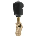 Burkert Angle Type Pneumatic Actuated Valve 16 bar 1 in 178860