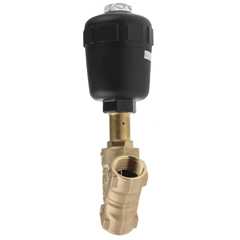 Burkert Angle Type Pneumatic Actuated Valve 16 bar 1 in 178860