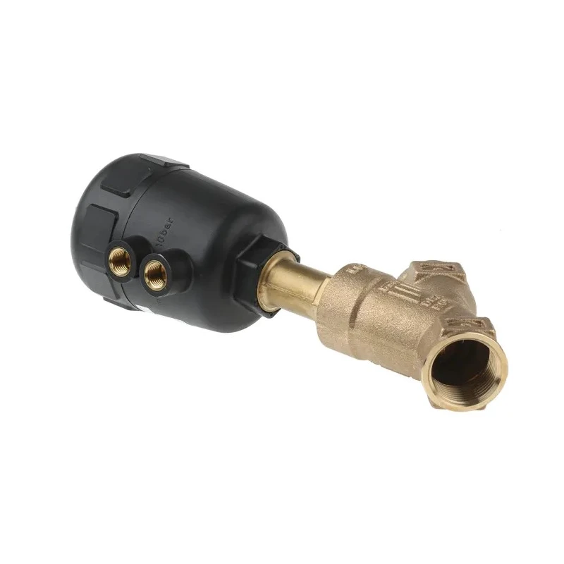 Burkert Angle Type Pneumatic Actuated Valve 16 bar 1 in 178860