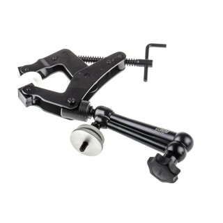 Noga Aluminium Base & Arm DG 1600 with 113mm Top Arm and 132mm Bottom Arm for Adjustable Camera Mounting