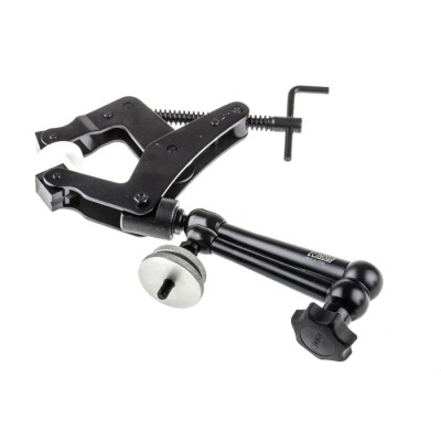 Noga Aluminium Base & Arm DG 1600 with 113mm Top Arm and 132mm Bottom Arm for Adjustable Camera Mounting