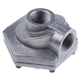 Parker Quick Exhaust Valve 10 bar Aluminium Body Threaded Female A & B 3/4 in P4Q-CA16