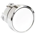 Schneider Electric Harmony XB4 Series White Latching Push Button Head 22 mm Cutout IP66 IP67 IP69K ZB4BH01