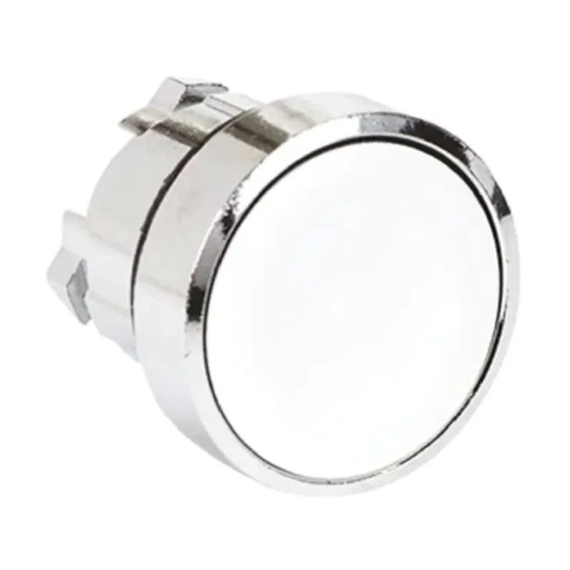 Schneider Electric Harmony XB4 Series White Latching Push Button Head 22 mm Cutout IP66 IP67 IP69K ZB4BH01