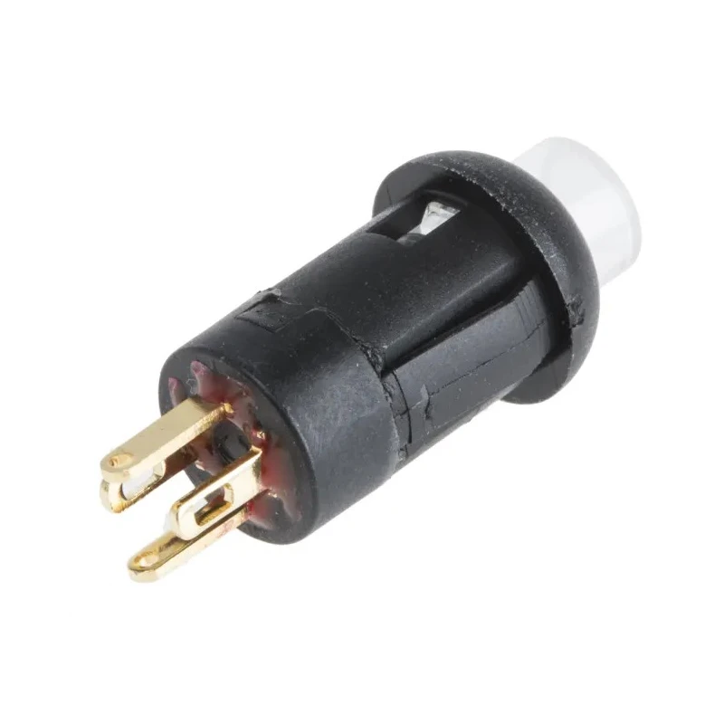 RS PRO Illuminated Miniature Push Button Switch Momentary PCB Cap Actuator SPST Blue Green LED 30V DC 30V AC 820-7546