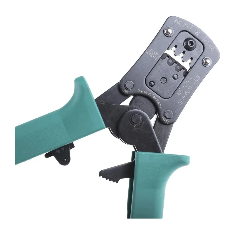 JST CS 10-WC 244 Hand Crimp Tool for SPH Contacts, Durable with Ergonomic Soft Grip WC-244