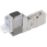 SMC Pneumatic Control Valve 5-Port 5/2 Solenoid Manifold Mount Die Cast Zinc Body 24V DC 0.4W SYJ3000