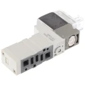 SMC Pneumatic Control Valve 5-Port 5/2 Solenoid Manifold Mount Die Cast Zinc Body 24V DC 0.4W SYJ3000 