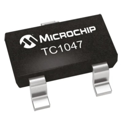 Microchip Voltage Output Voltage Temperature Sensor, Surface Mount, Analogue, ±2°C Accuracy, 3-Pin SOT-23 TC1047