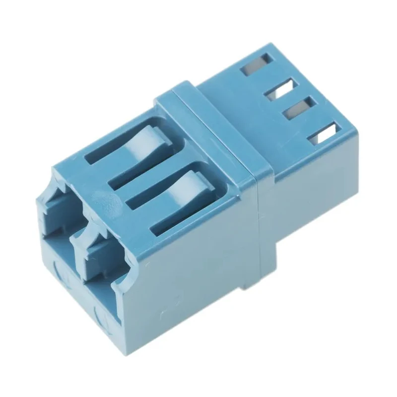 Amphenol Socapex LC to LC Single Mode Duplex Fibre Optic Adapter, 0.2dB Insertion Loss LC-120-5200U