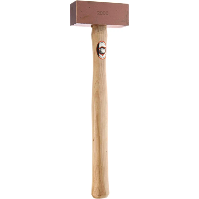 RS PRO Solid Copper Mallet Replaceable Face 2.1 kg 44 mm Head Diameter Wood Handle 381-4773