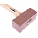 RS PRO Solid Copper Mallet Replaceable Face 2.1 kg 44 mm Head Diameter Wood Handle 381-4773