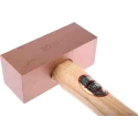 RS PRO Solid Copper Mallet Replaceable Face 2.1 kg 44 mm Head Diameter Wood Handle 381-4773