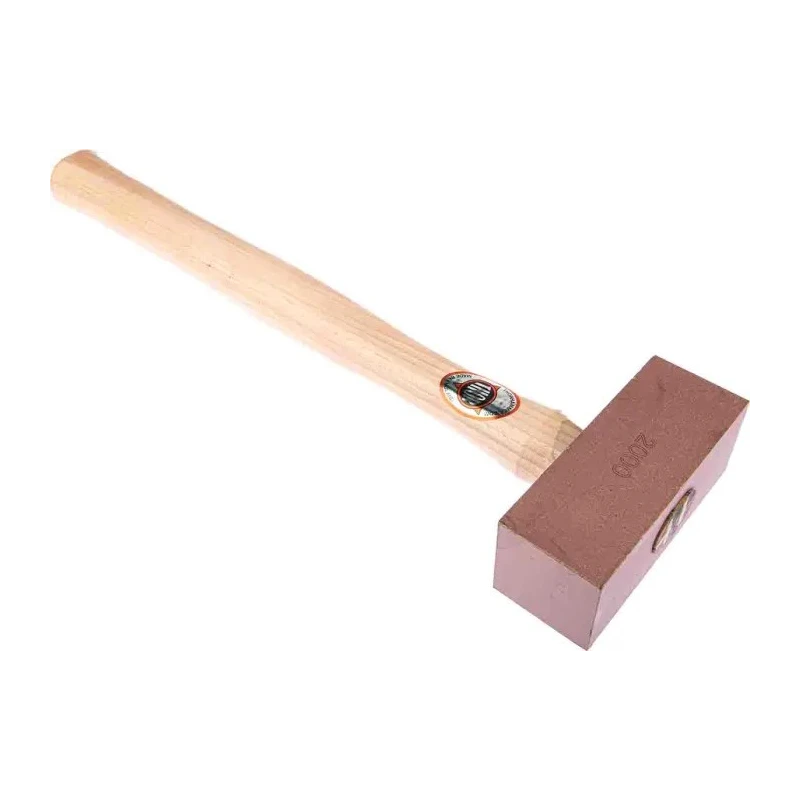RS PRO Solid Copper Mallet Replaceable Face 2.1 kg 44 mm Head Diameter Wood Handle 381-4773