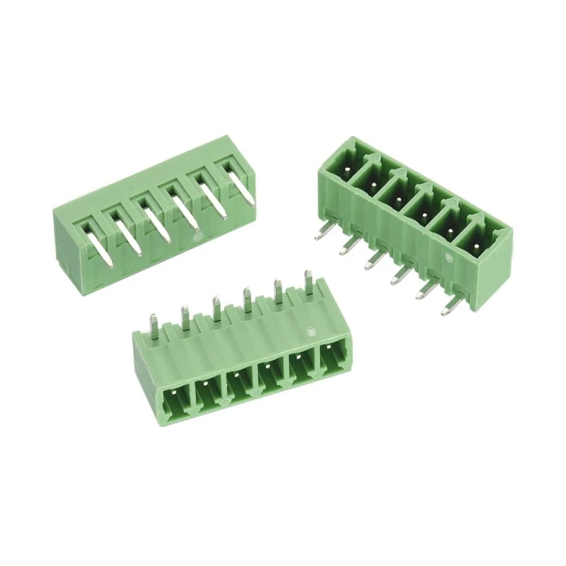 Wurth Elektronik 322 Series Pluggable Terminal Block, 8-Contact, 3.81 mm Pitch, 1 Row, Green Polyamide Housing 691322310008
