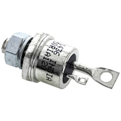 Vishay Thyristor SCR 50 A 1200 V Surge Current 1.49 kA Maximum Gate Trigger Current 100 mA TO-65 Package VS-50RIA120