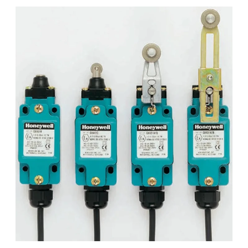 Honeywell Technologies GXA Series Plunger Limit Switch 1 NC/1 NO, IP67, IP66, Die Cast Zinc Housing, 250V AC, 4A GXA51B